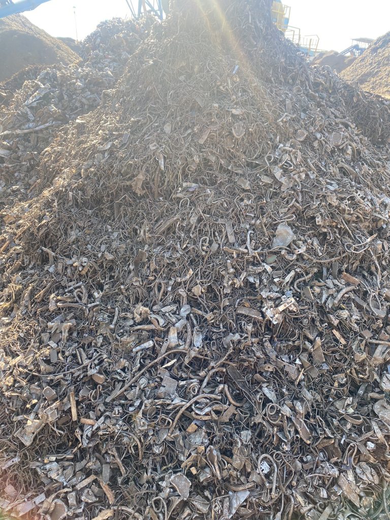 iron steel INCINERATOR